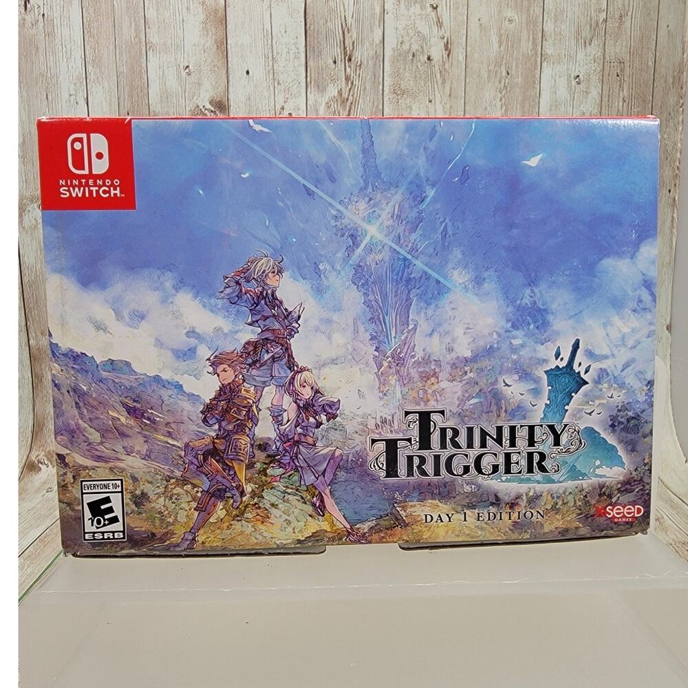 Trinity Trigger Day One Edition - Nintendo Switch Complete Cib Tested